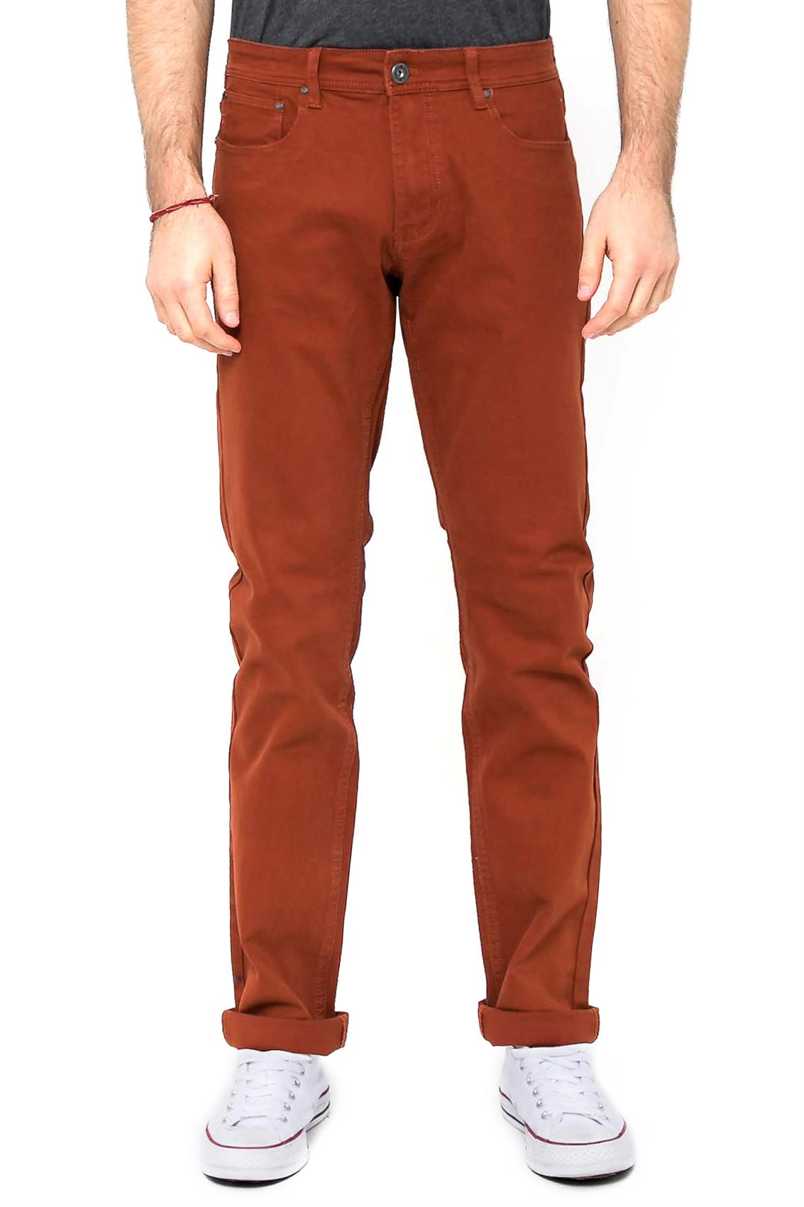 copper color jeans